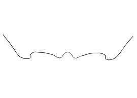  Fig 4,  Anthidium michenerorum  female, diagram showing the dorsal view of the sixth tergite (T6), diagram from Gonzalez and Griswold 2013 
